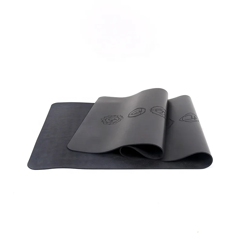 

China Factory Top Sale Fitness OEM Eco Friendly Anti Slip Design Natural Rubber PU Yoga Mat 11