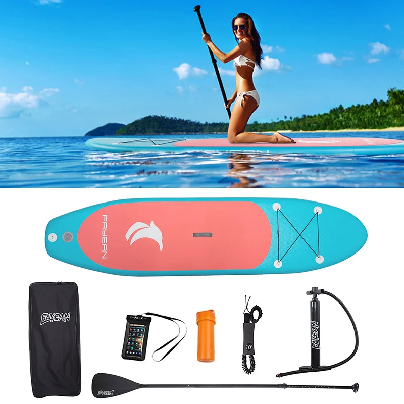 The product can be customizedSurfboard Fayan Paddle Rowing Board Sailboard Inflatable boat Float Sup Standing General