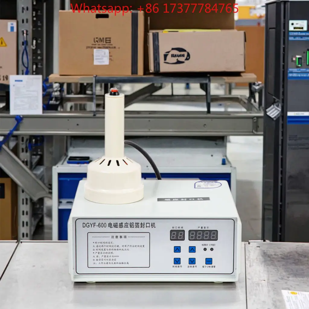 Plastic Bottle Can Heat Induction Sealing Machine Electromagnetic Automatic Aluminum Foil Sealer