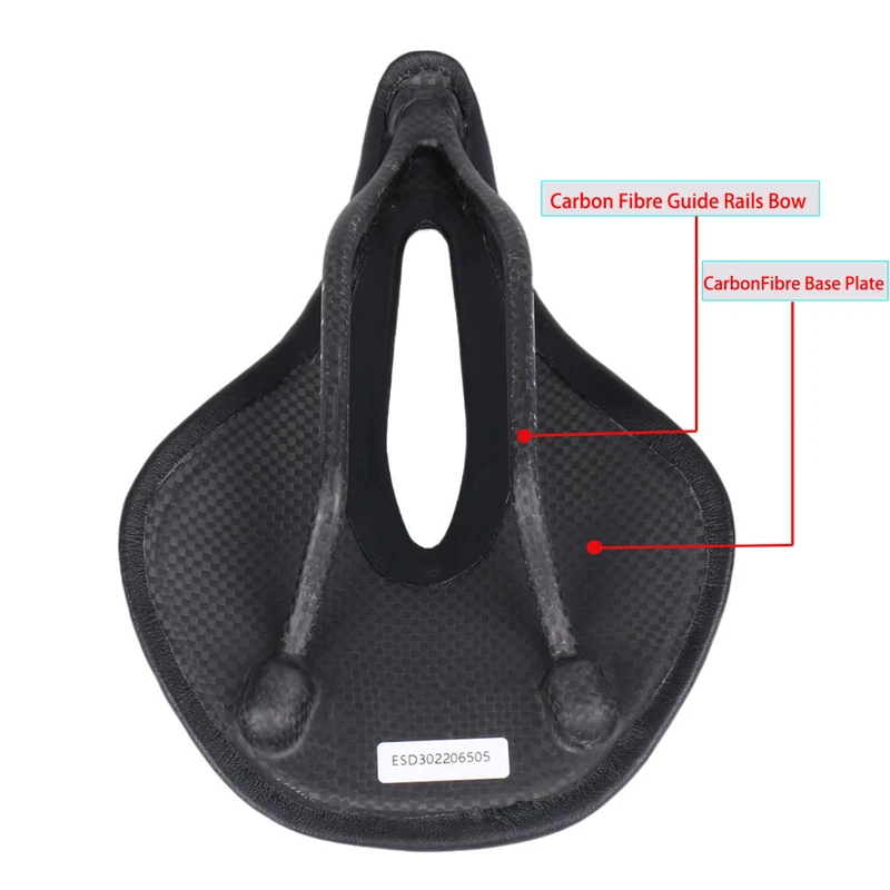 Selim de Carbono Super Leve 96g para MTB e Estrada — foto 5