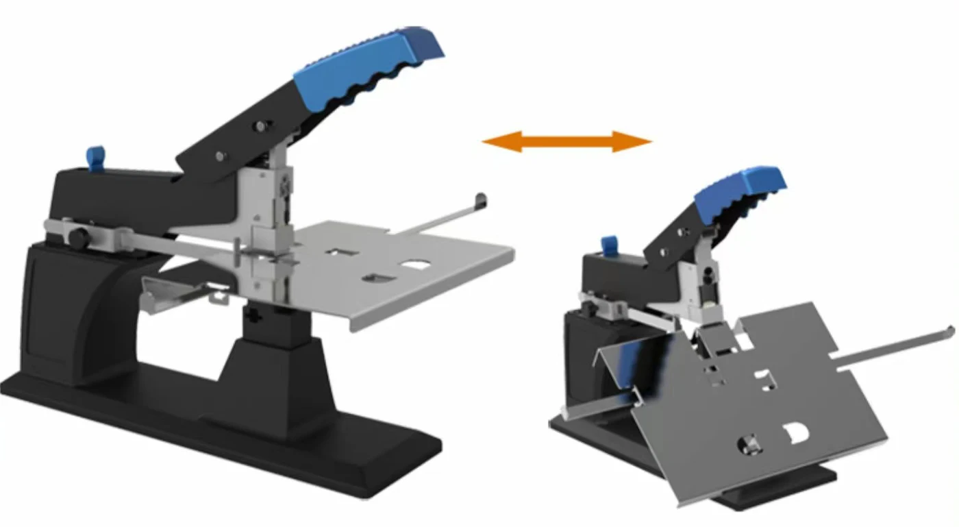 Heavy Duty Books Documents A3 A4 Flat Stitching Saddle Stapling Manual Stapler