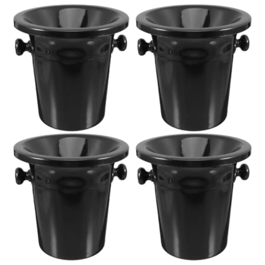 

4Pcs Wine Tasting Dump Bucket Spittoon Wine Spittoons Wine Barrels Ice Bucket Cold Wine Barrels for Wine Whiskey Cocktails