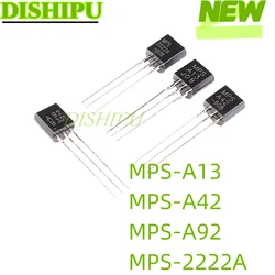 20PCS 20PCS MPS-2222A MPS-A13 MPS-A42 MPS-A92 MPSA Darlington transistor NPN/PNP type in-line TO-92