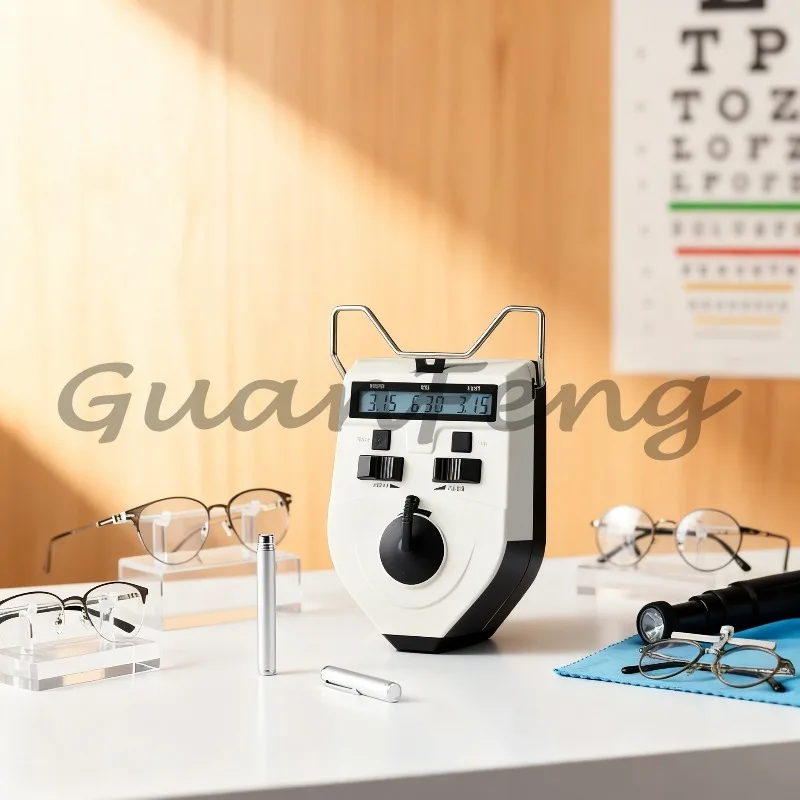 Optical Pupil Meter PD Meter 1103A/B/C/D, Pupil Distance Measuring Device with Built-in Ruler