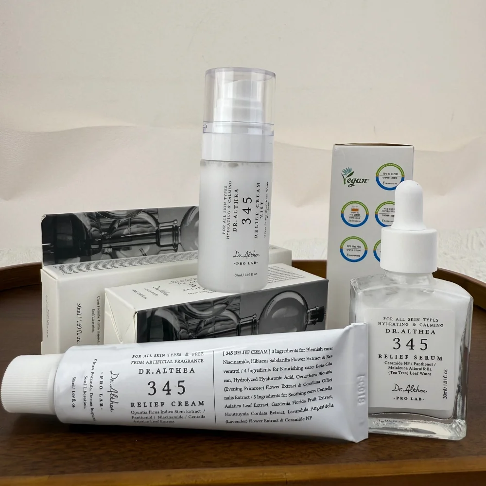 Dr. Althea 345 Series Vegan Skincare Set Korean Original Skincare Brand Meets Your Daily Skincare Needs Soothes Sensitivity