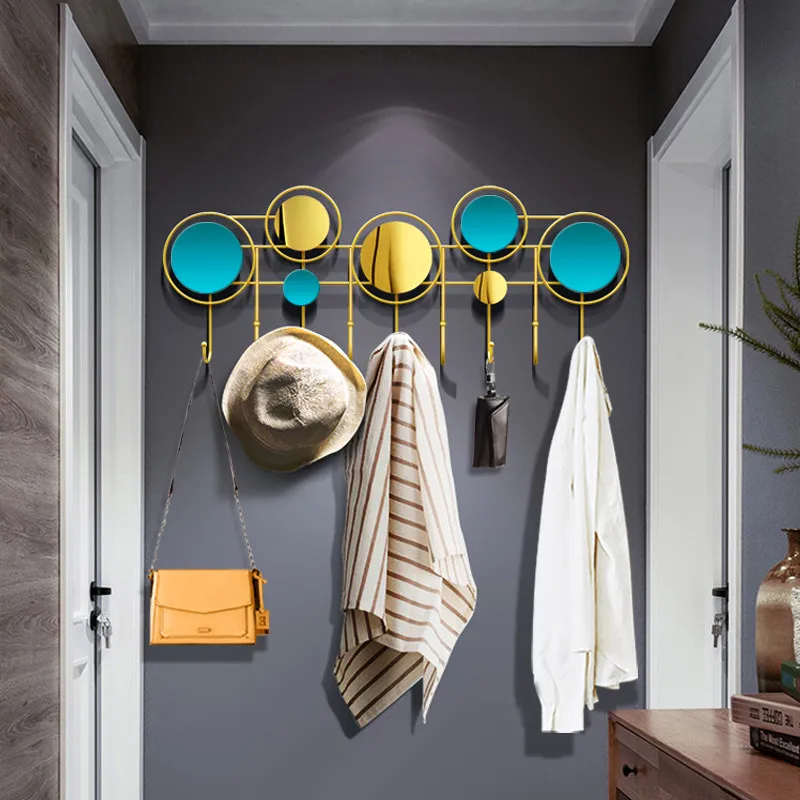 Modern Metal Coat Racks Luxury Nordic Space Saving Living Room Dress Coat Racks Indoor Wardrobes
