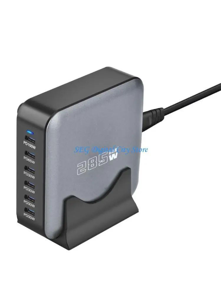 

U75B 500W 6 Port USB C GaNs Chargers for Laptops Fast Charging PD Charging Station for Phone Chagers
