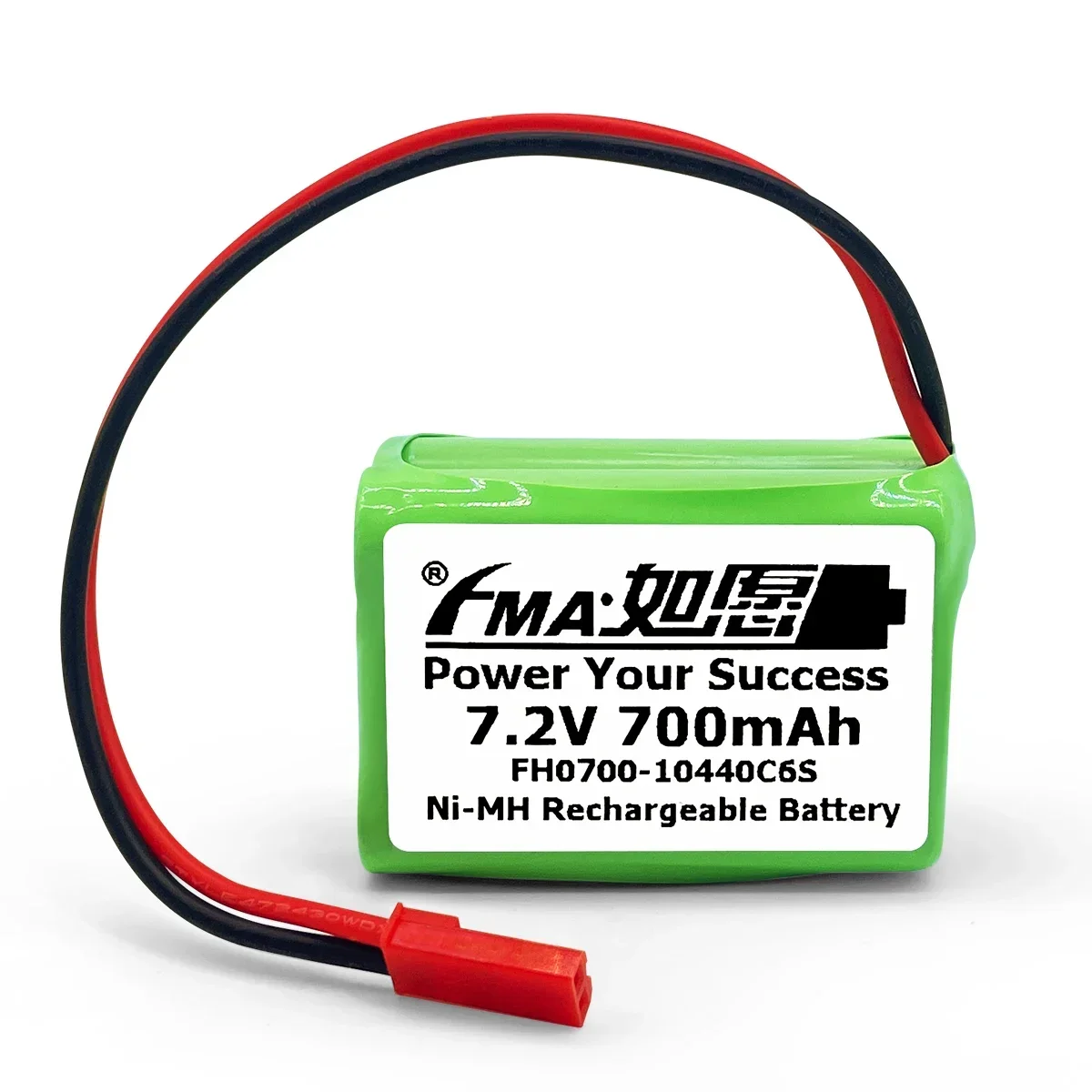 Batteria ricaricabile Ni-MH da 7,2 V 700 mAh per doppio cavallo 7009 V-2 RC modello di elicottero per auto giocattoli durevoli ad alta capacità