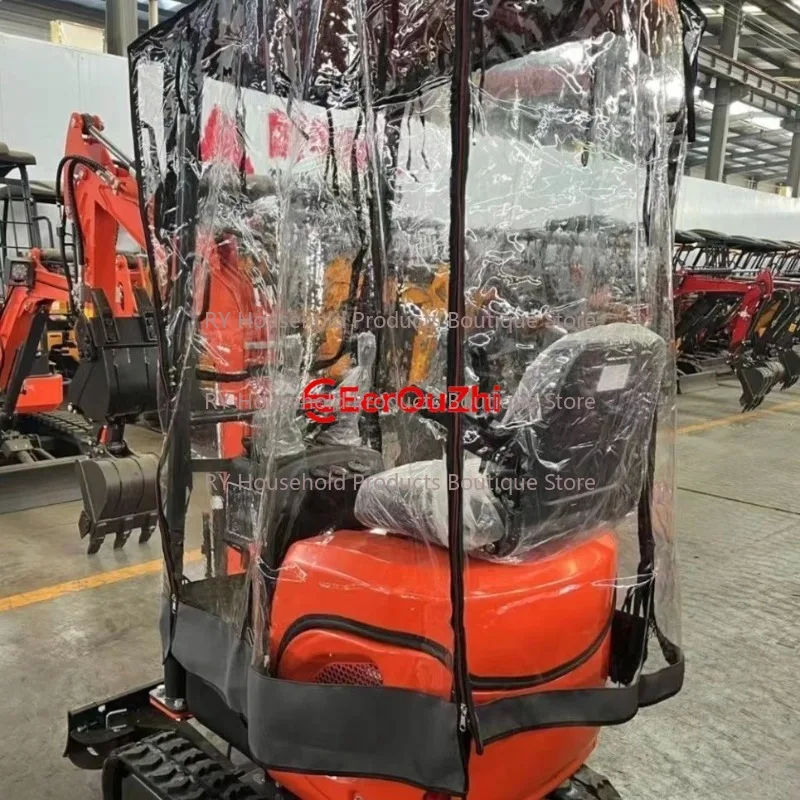 For Kubota Yanmar XCMG Sany Mini Excavator Cover Waterproof Dustproof Protective Exterior Snow Protection Cover