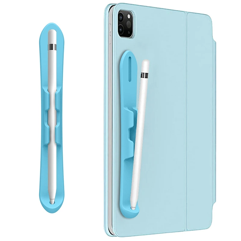 Silicone Pencil Holder Tablet Stylus Pen Slot For Apple Pencil 1 Or 2 Generation And Samsung Galaxy Tab S6 Lite S7 S8 S9Ultra view 6