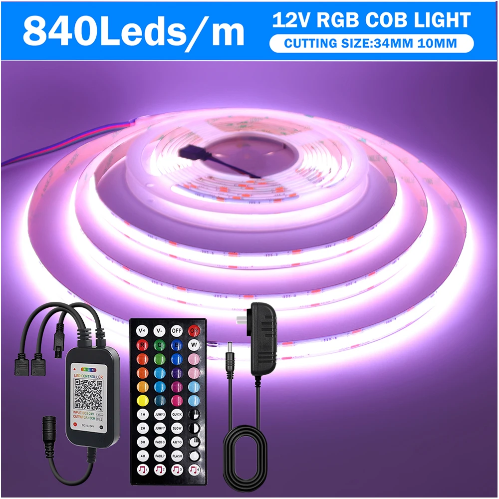 fita-de-led-rgb-840-leds-m-dc-12v-de-alta-densidade-flexivel-com-controle-ir-44-teclas-e-bluetooth-para-musica-decoracao-colorida-para-ambientes-05m-1m-2m-5m