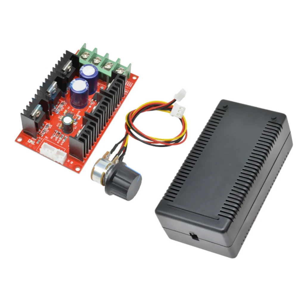 2000W 40A 9-50V  Adjustable PWM DC Motor Speed Controller HHO RC Car Fan Speed Regulator