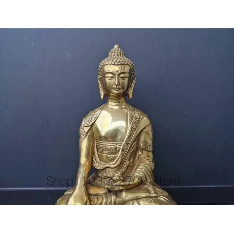 Tibet Tibetan Buddhism Shakyamuni Bronze Buddha Statue