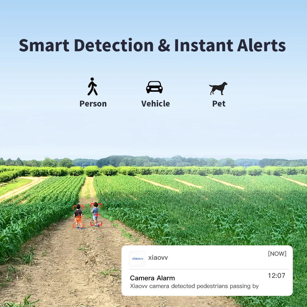 V380Pro 4G LTE Outdoor Camera with Full Color Night Vision Two way-audio PTZ 2K Camera