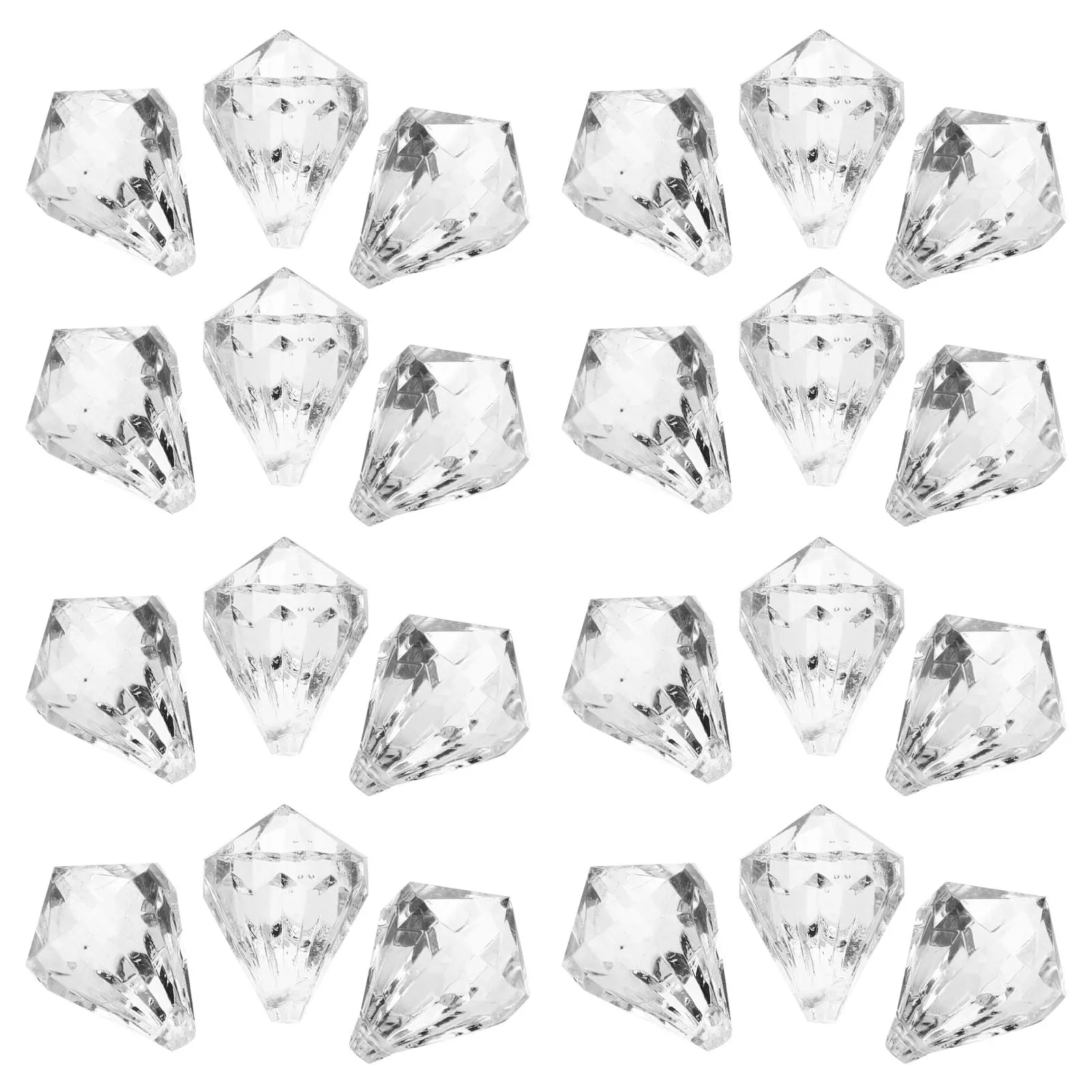 

1Pack Crystal Hanging Decors Premium Light Weight Pendants for Chandelier Replacement Decorative Sparkling Prisms Home Wedding