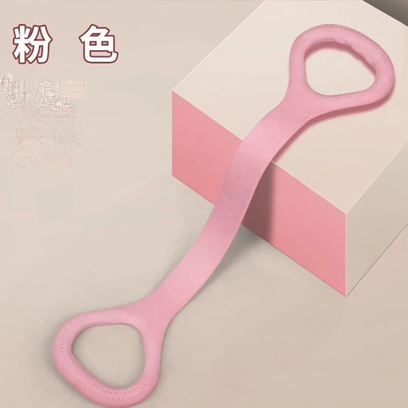 المنزل الجمال الظهر اليوغا مدلك اليوغا تمتد الفرقة المقاومة الفرقة مفتوحة الظهر اللياقة البدنية تشكيل سيليكون تمتد شريط مرن #1