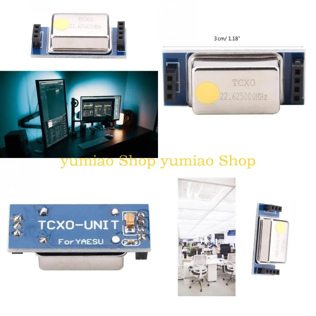 

587B 0,5 PPM компенсированные кристаллические компоненты для Yaesu FT-817/857/897, совместимый с TCXO-9
