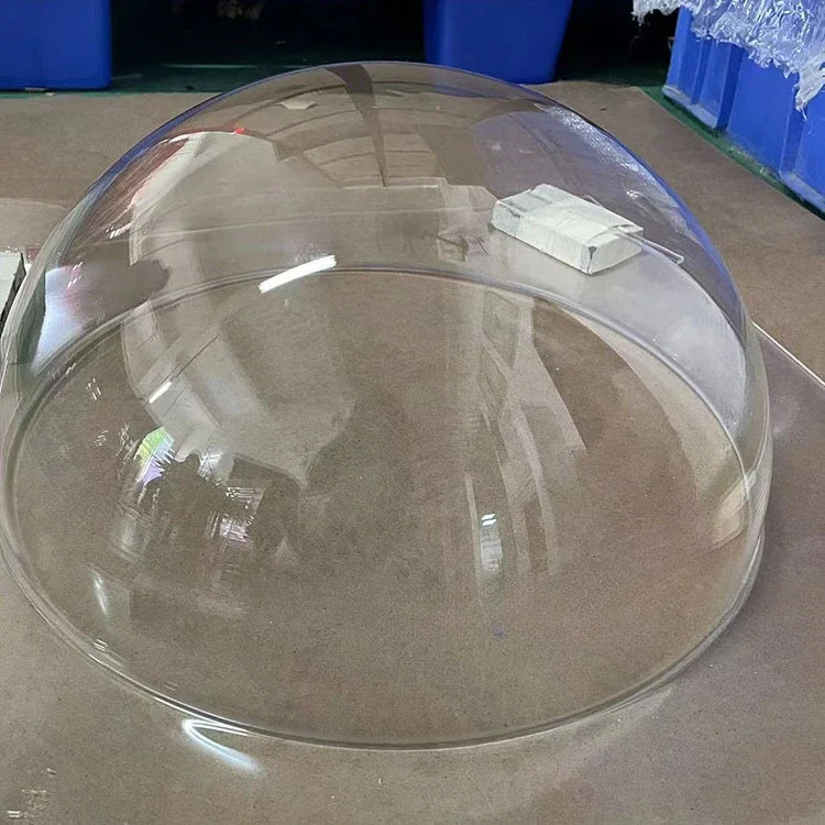 Acryl halbe Kuppel Staubs chutz Plexiglas Kuppel weiß transparente Kuppel Typ Haustier Möbel Ball