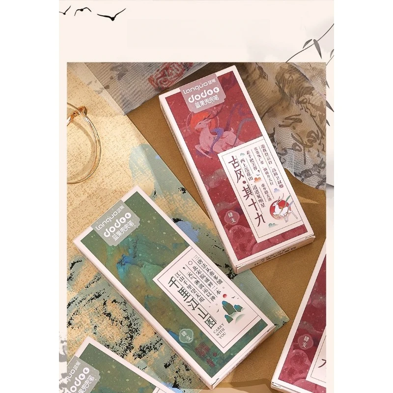 Student Writing Pocket Pen Neutral 0.5mm Smooth No Leakage Ink Black Red Blue