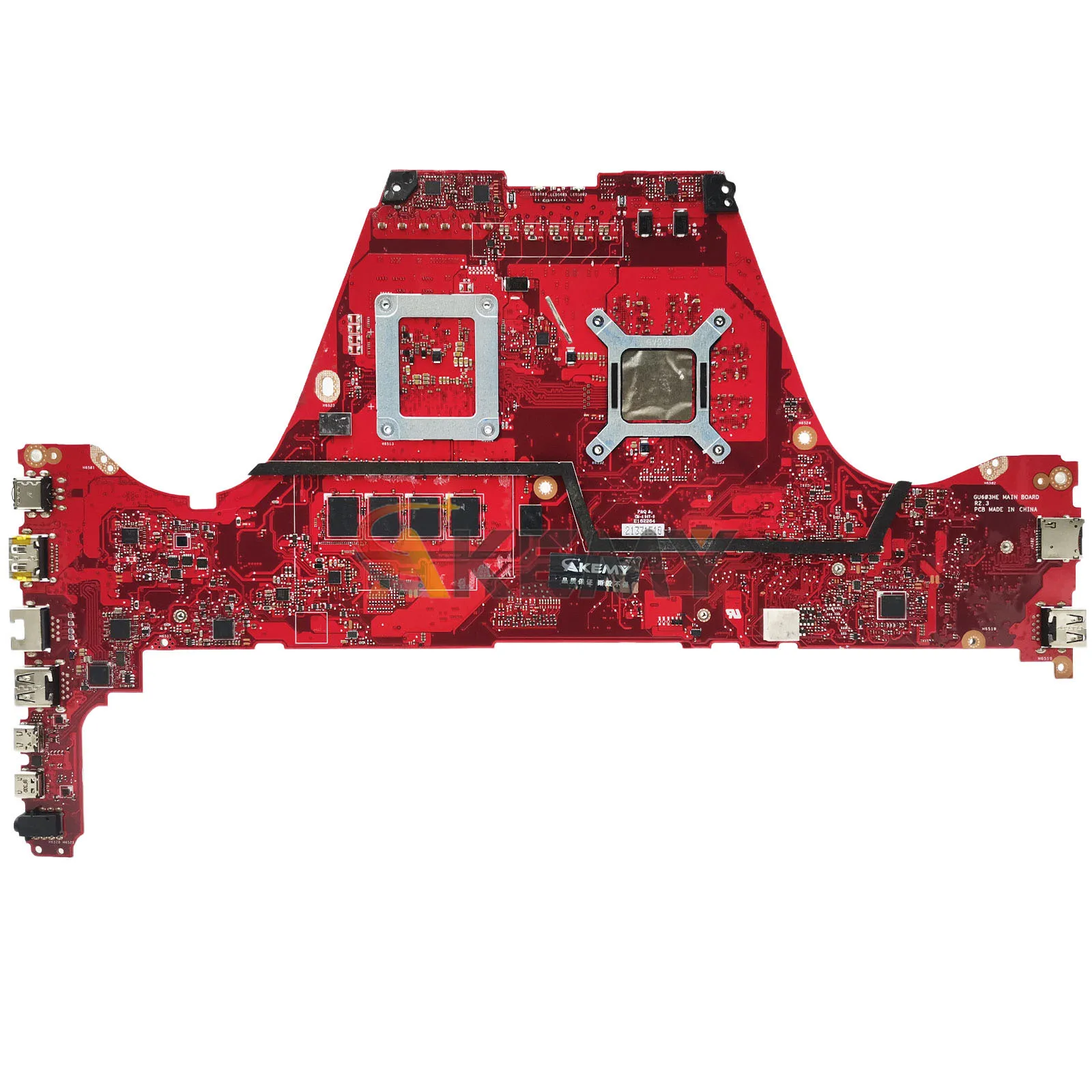 GU603HE Laptop Motherboard For ASUS ROG Zephyrus M16 GU603HE GU603H Mainboard W/ 11th Gen i5 i7 i9 CPU RTX3050 100% tests OK