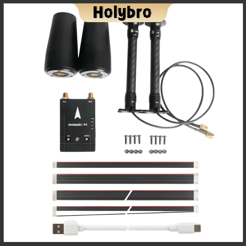 Holybro H-RTK mosaic-H (Dual Antenna Heading) RTK GPS module IST8310 magnetometer For RC Drone/Quacopter/Mulitcopter/Airplane