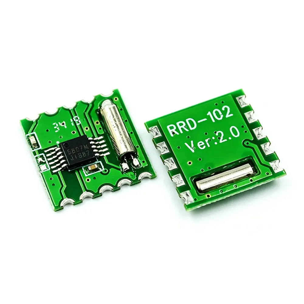 1-10pcs FM Stereo Radio RDA5807M Wireless Module For Arduino RRD-102V2.0 For Arduino RRD-102 V2.0 2.7-3.6V DC RDA5807