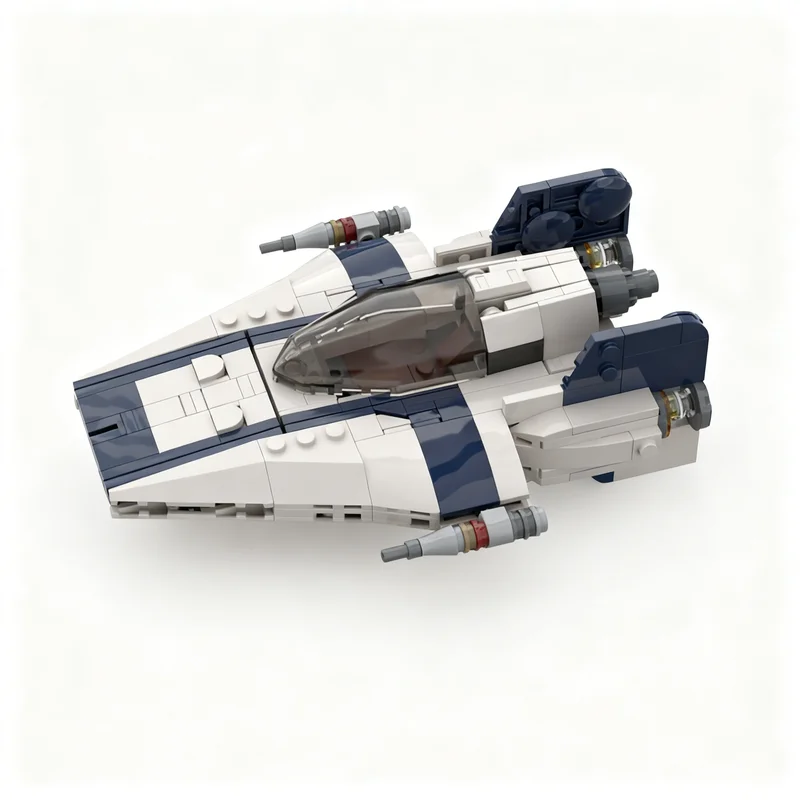 359 個 MOC RZ 2 A ウィング抵抗スターファイター スターバトルモデルビルディングおもちゃブロッククリスマスギフト建設クリエイティブアイデア