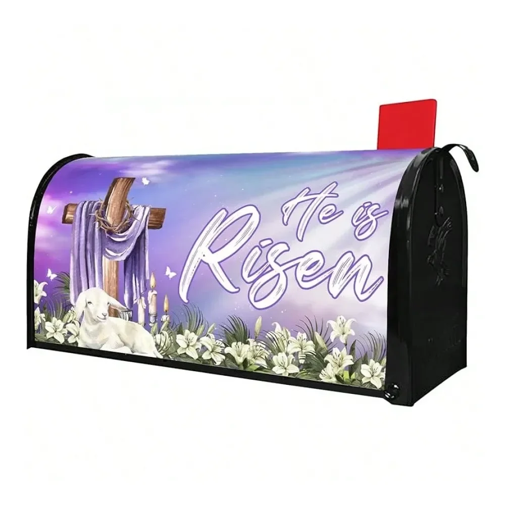 

Patriotic Mailbox Covers Magnetic Standard Size 21 X 18 Spring Summer American Welcome Mailbox Wraps Post Letter Box Cover Gard