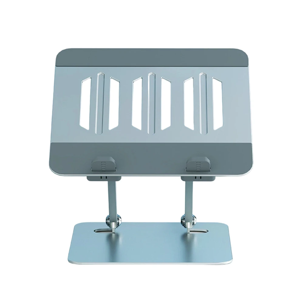 Stable Carbon Steel Laptop Stand with 360 Degree Rotation Foldable Design and Adjustable Height for Laptops Up to 17 Inch