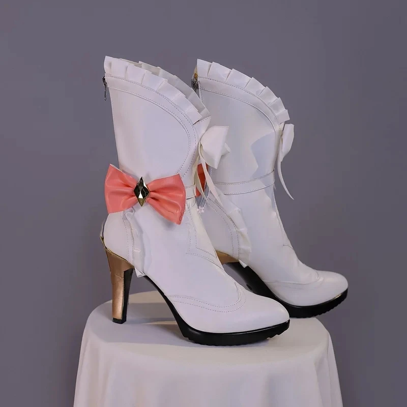 

Genshin Impact Nicole Reeyn Cosplay Game Costume Accessories Props Anime Halloween for Woman Shoes hf5]]