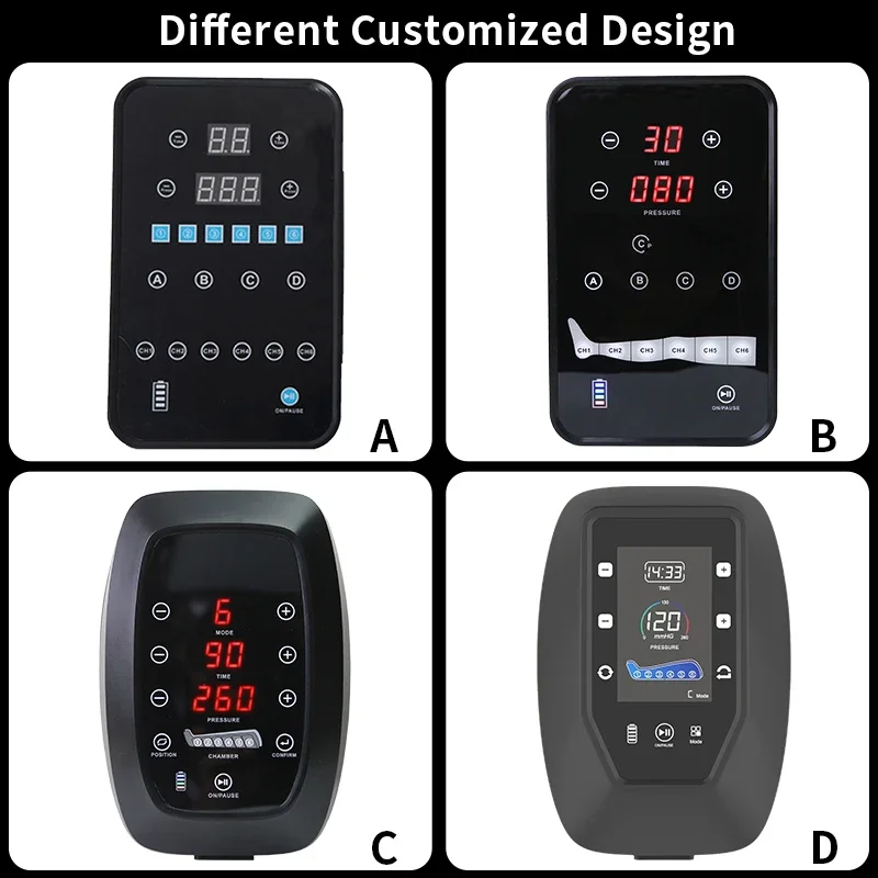 6-камерная система компрессионной терапии воздуха, волновая терапия давлением, массажер для мышц ног, спортивные ботинки для восстановления кровообращения