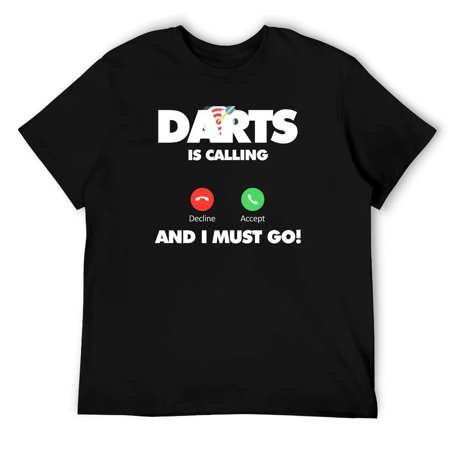 السهام تدعو ويجب أن أذهب، مضحك الرياضة لاعب تي شيرت تي شيرت مصمم تي شيرت للرجل القطن تي شيرت