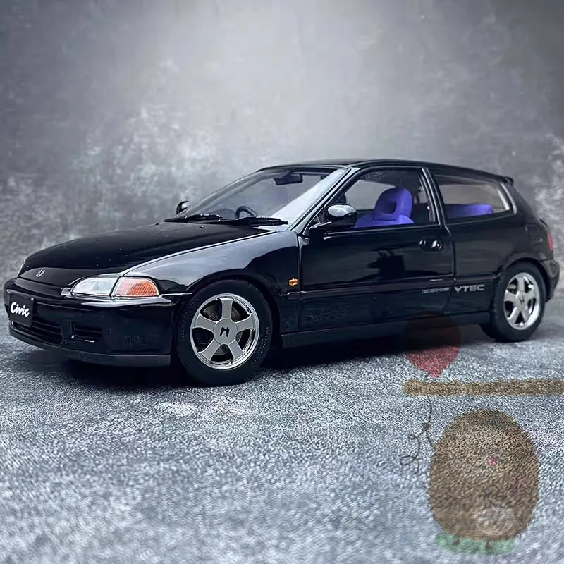 

LCD 1/18 Honda EG6 SiR (SiRII) Alloy Diecast Model Car Birthday adult Gift Black