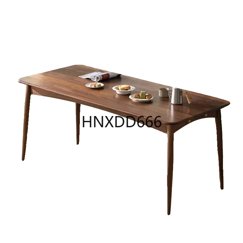 

New Chinese style tea table Zen office walnut tea table