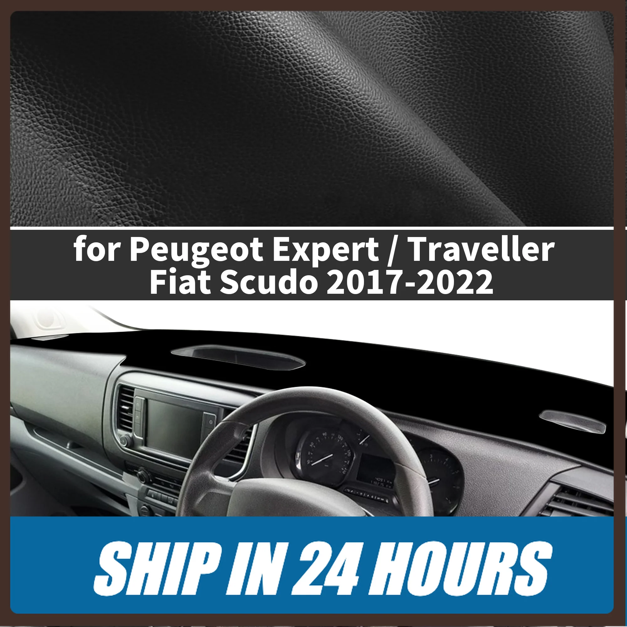 NEW1 Dashboard Sunshade for Peugeot Expert Traveller 2017-2022 Automotive Interior Accessories Scudo Cover Sun Shade Dash