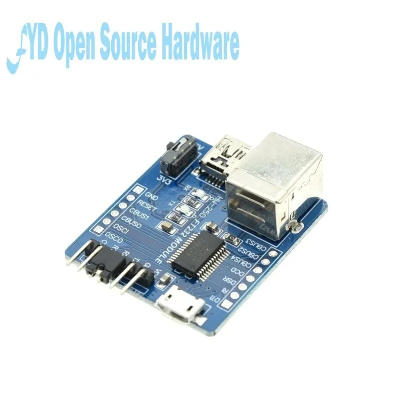 3-in-1 FT232RL USB To Serial Port Module Type B/MINI/micro Three Interface To UART Module