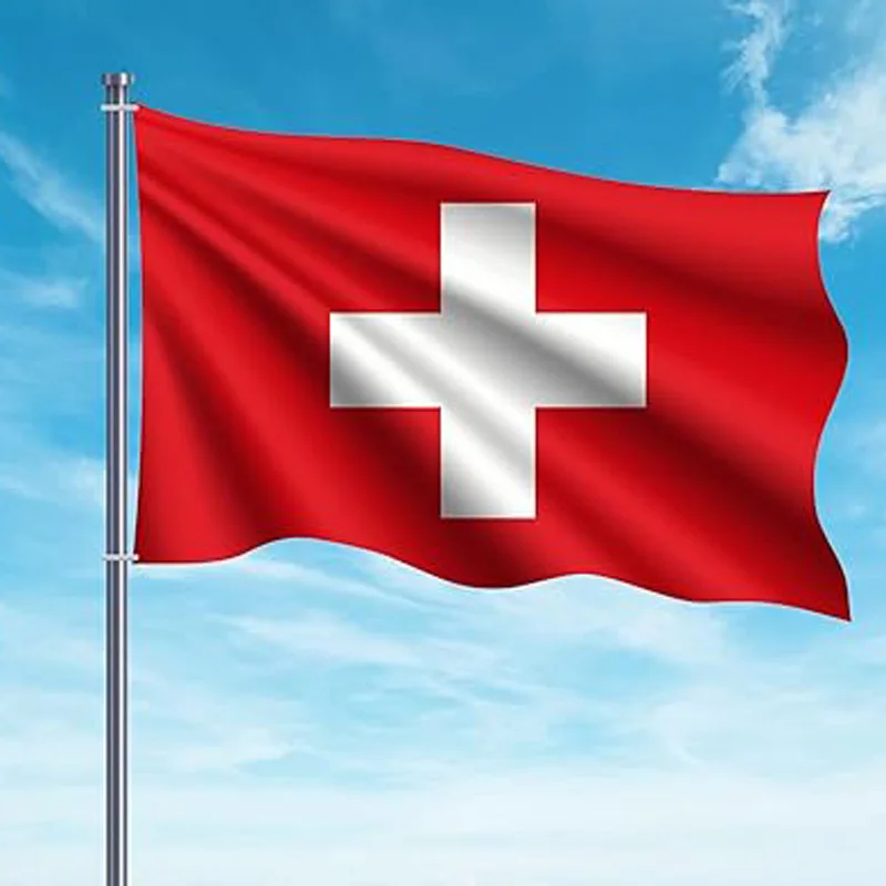 Swiss Confederation National Flag 90x150cm Switzerland Flag Wholesale
