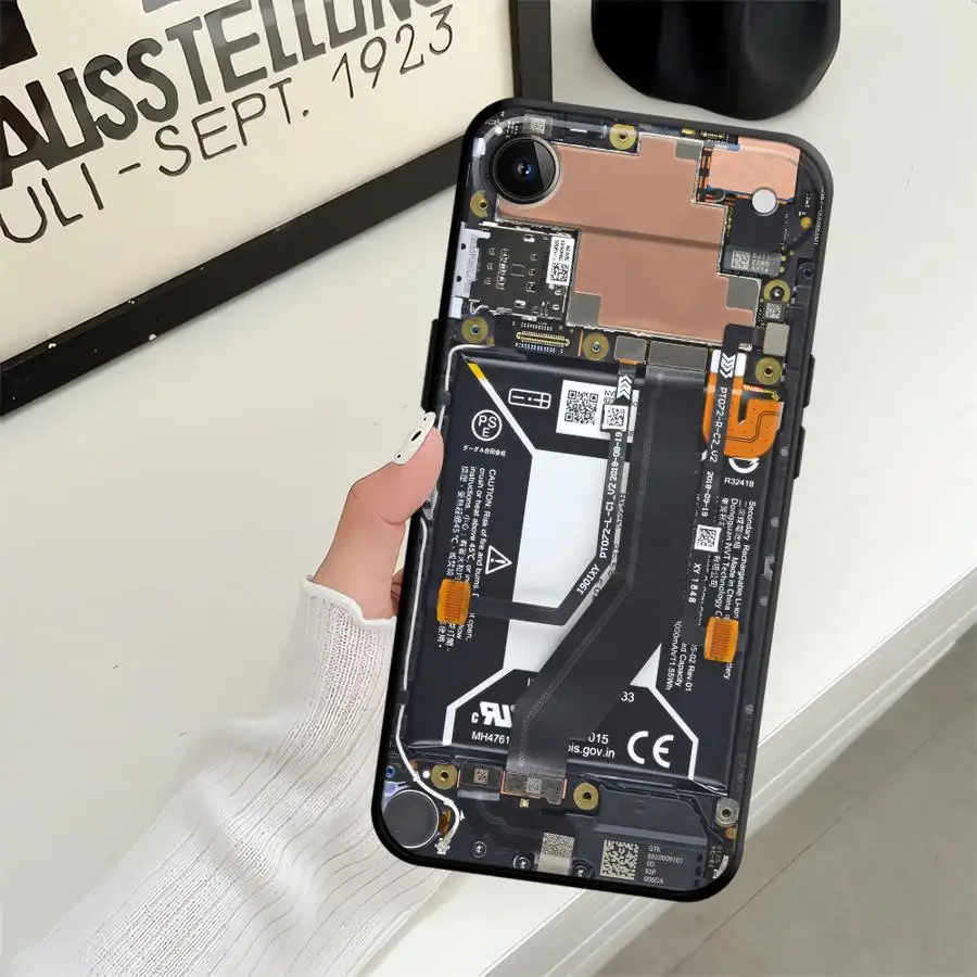 الكلاسيكية اللوحة الأم لوحة دوائر كهربائية لينة عودة غطاء الهاتف الحال بالنسبة آيفون X XS XR 11 13 Mini 15 Plus 12 17Air SE 7 8 17 16 Pro Max