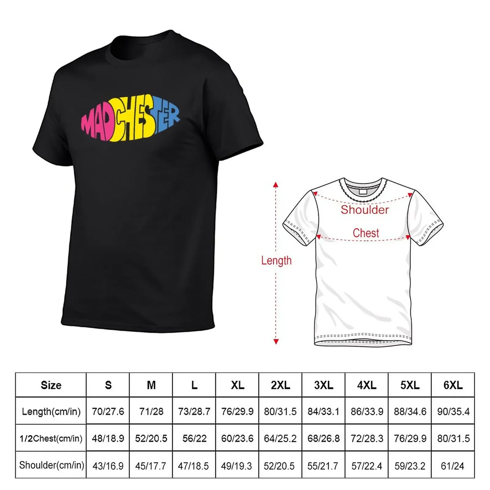 Madchester Classic T-Shirt plain cute clothes black t-shirts for men