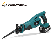 1500W 288VF Electric Saw Cordless Reciprocating Saw 1/2PC Li-ion Battery Blades Metal Wood Cutting Tool For Makita18V Battery