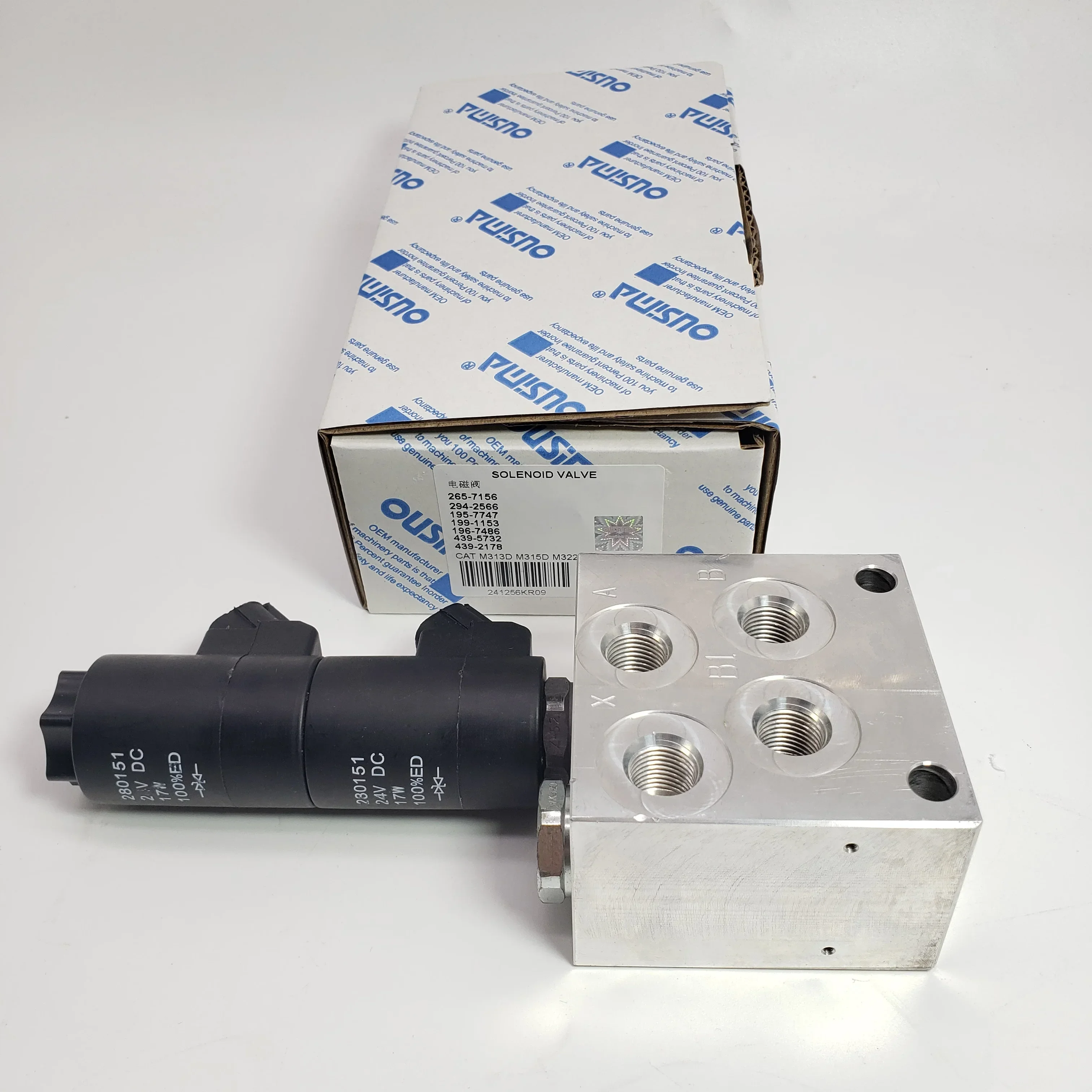 

Wheeled Excavator M313D M315D Solenoid Valve 265-7156 294-2566 195-7747 199-1153 196-7486 439-5732 439-2178