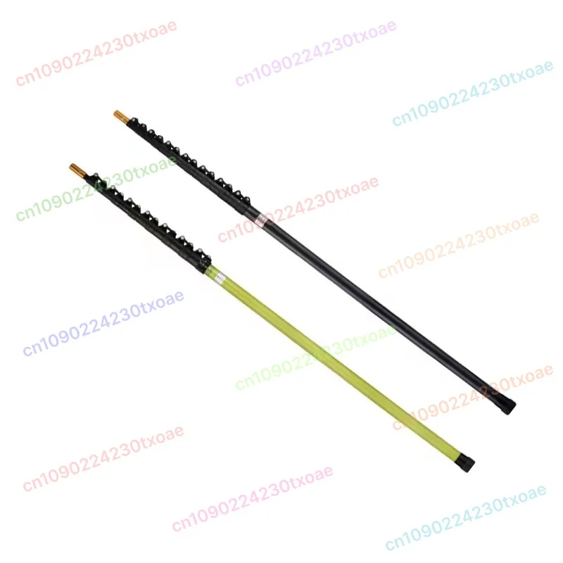 1pcs Telescopic Pole Carbon Fiber Beating and Pine Tower Fruit Picking Artifact Multifunctional