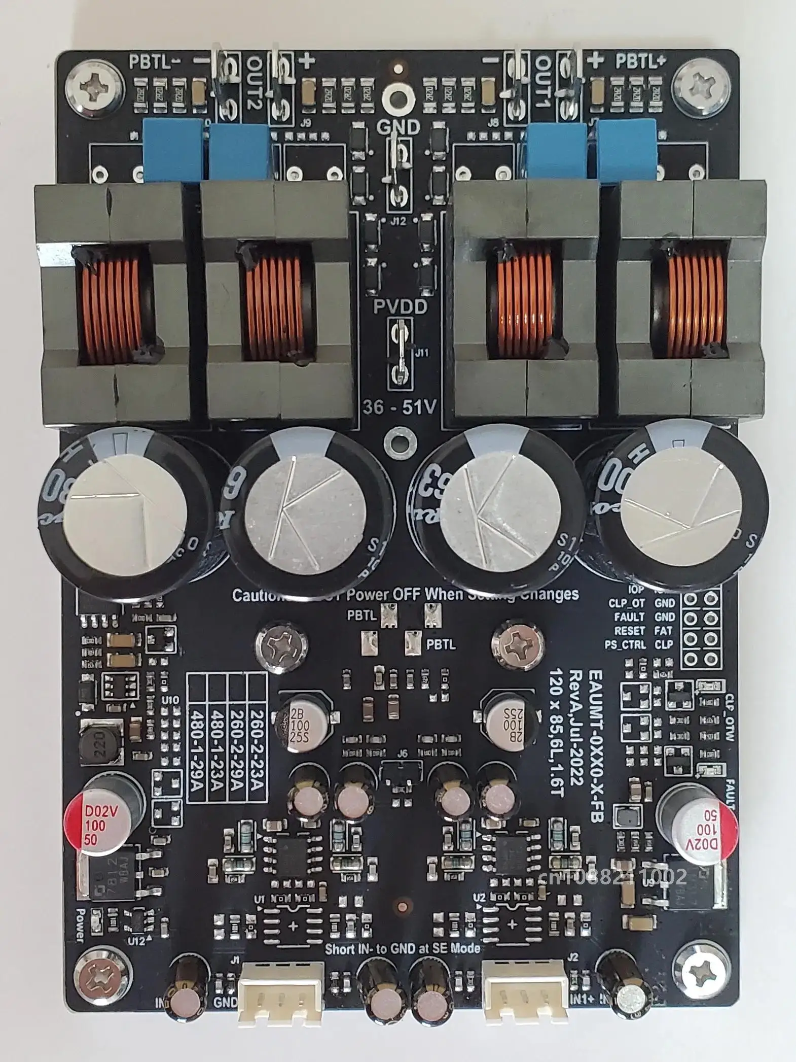 Amplificateur HiFi Haut de Gamme avec Design de Rétroaction, TPA3255