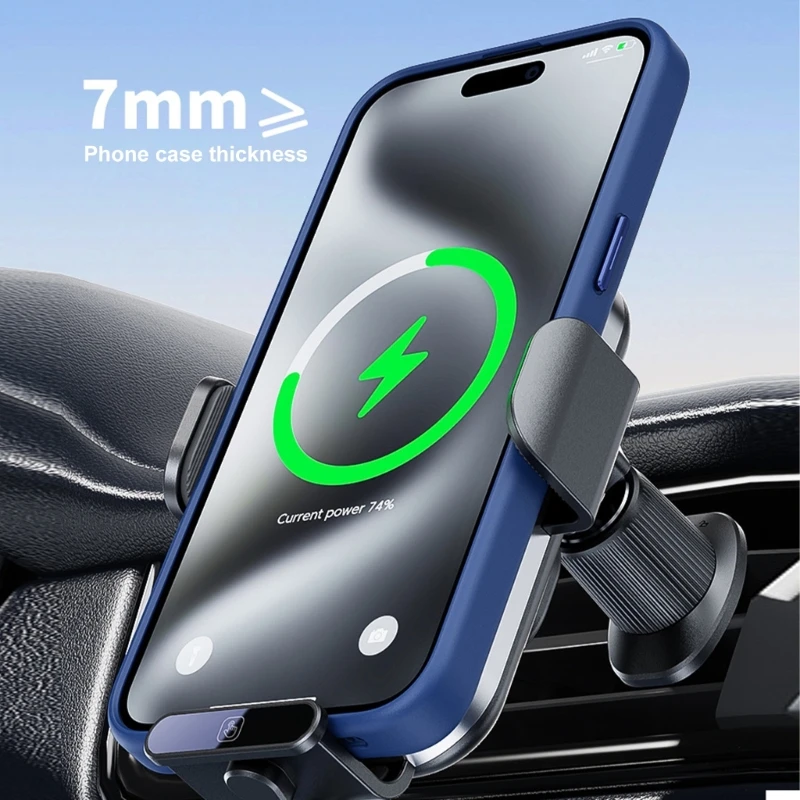 360 Degree Rotating Auto Sensing Wireless Charging Mount Stand for 15 14 13 12
