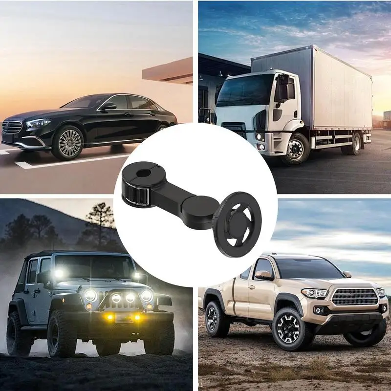 รถแว่นตา PU หนัง Visor แว่นตากันแดดแว่นตากันแดดแบบพกพากล่องป้องกันคลิป Visor อุปกรณ์เสริมสําหรับ