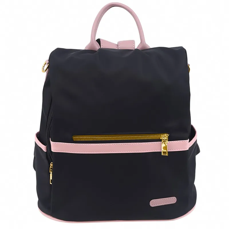 Women Backpack Casual Oxford Fashion Zipper Female Shoulder Bags Teenager School Bag Backpack for Ladies 2024