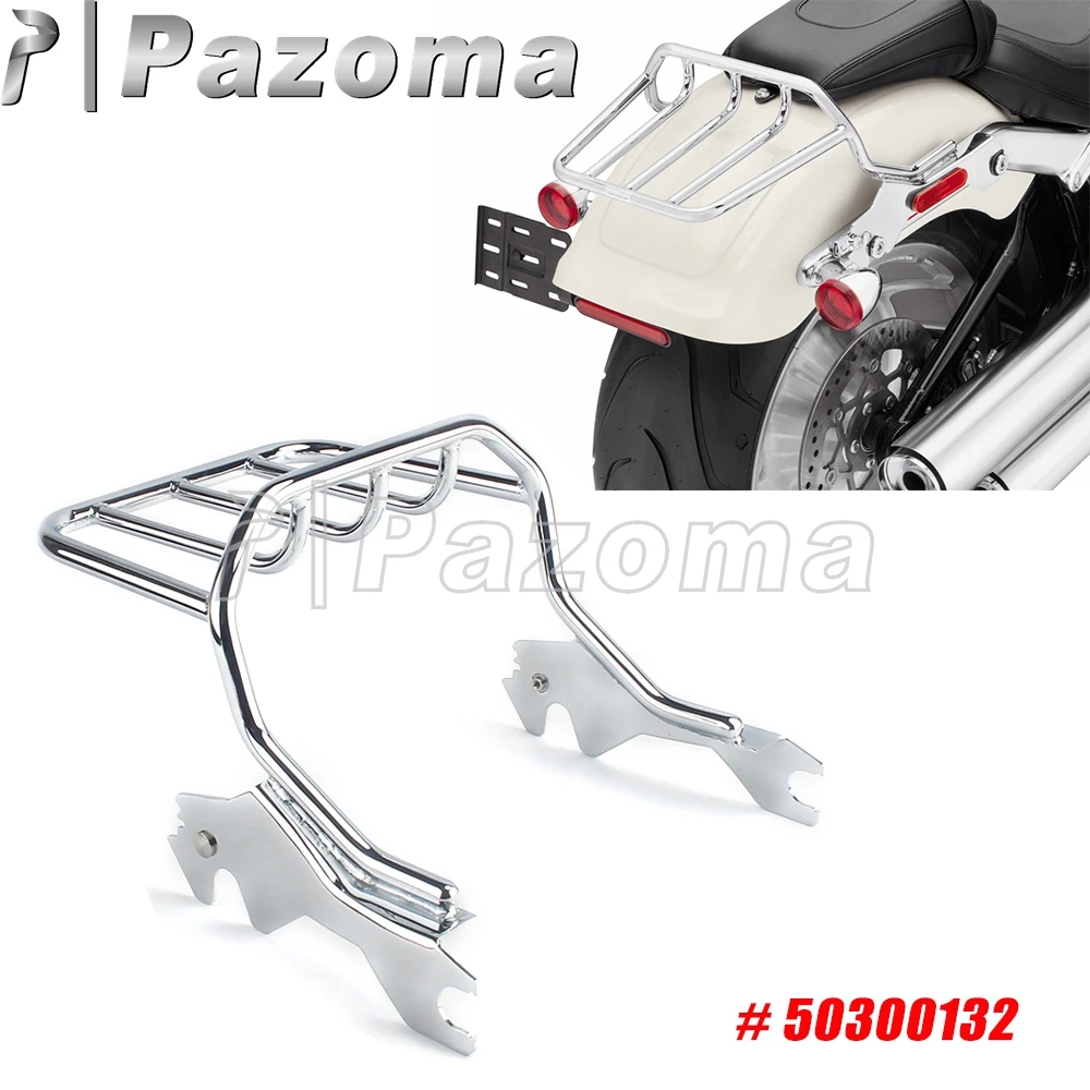 

Багажник на заднее крыло мотоцикла, опорная полка, соло-сиденье для Harley Softail Fat Bob 114 FXFBS FXFB 2018 2019 2020 # 50300132