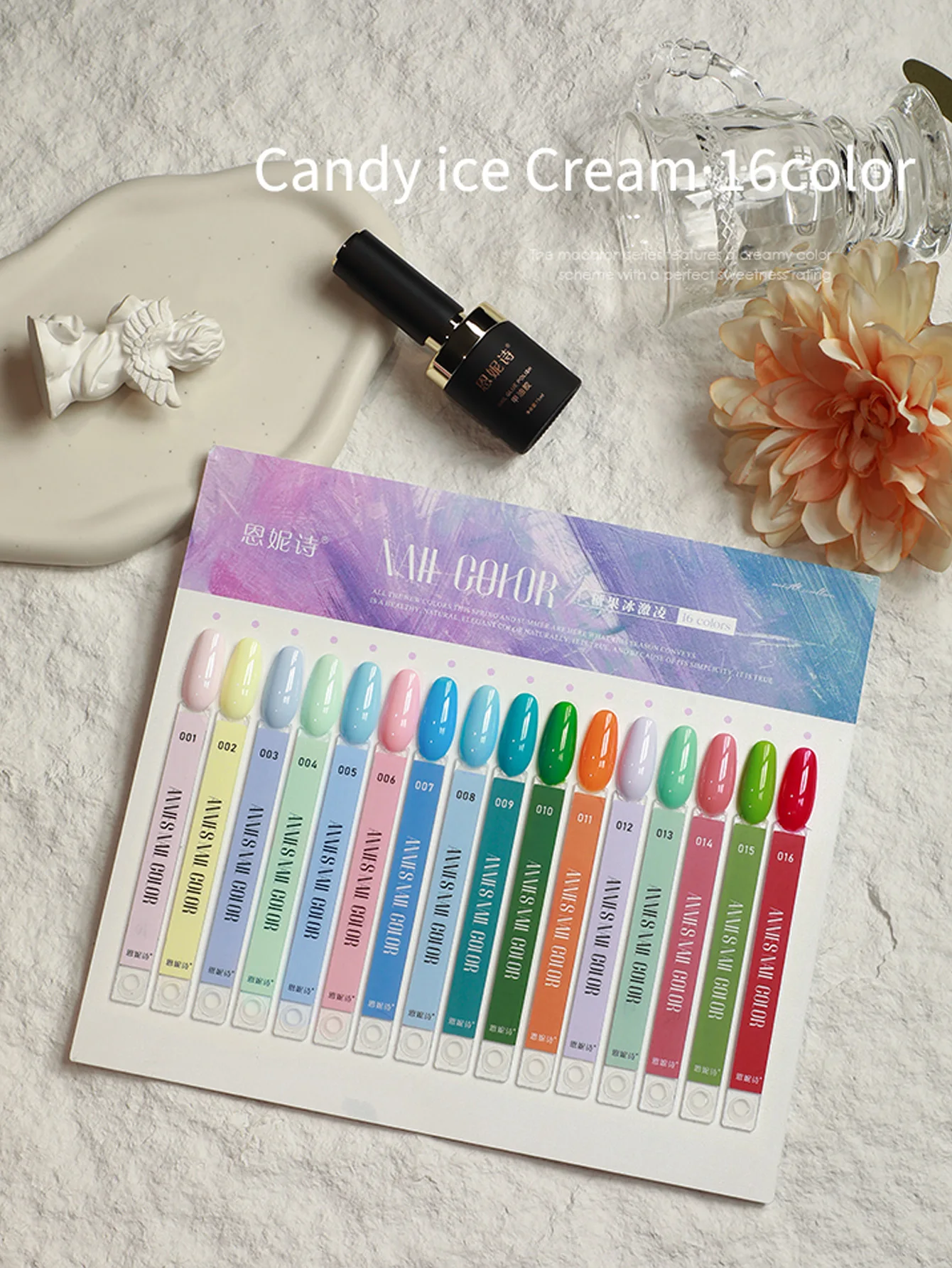 1Pc/16Pc 15ml gel nail polish set Including Red Pink Nude Gel Polish Kit UV LED Soak Off Polish Home DIY top coat base coat gift