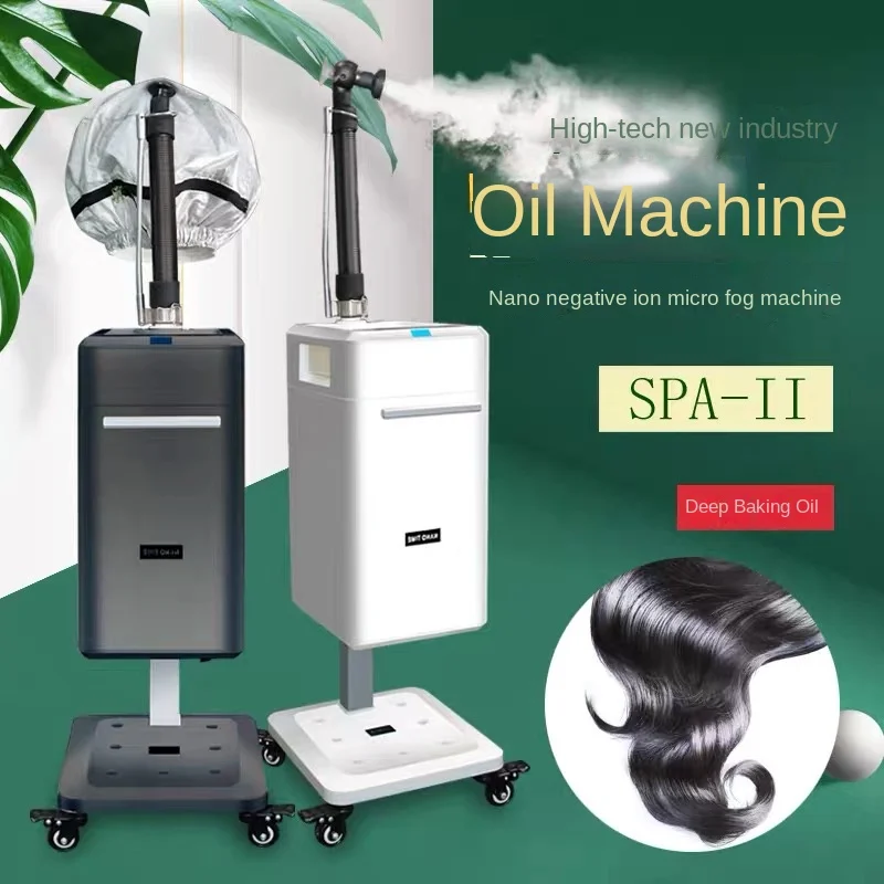 Top Manufacturer Professional Cap Bonnet Ionic Micro Mist Micromist Hair Salon Steamer Machine with Care Hari SPA Care Treatment