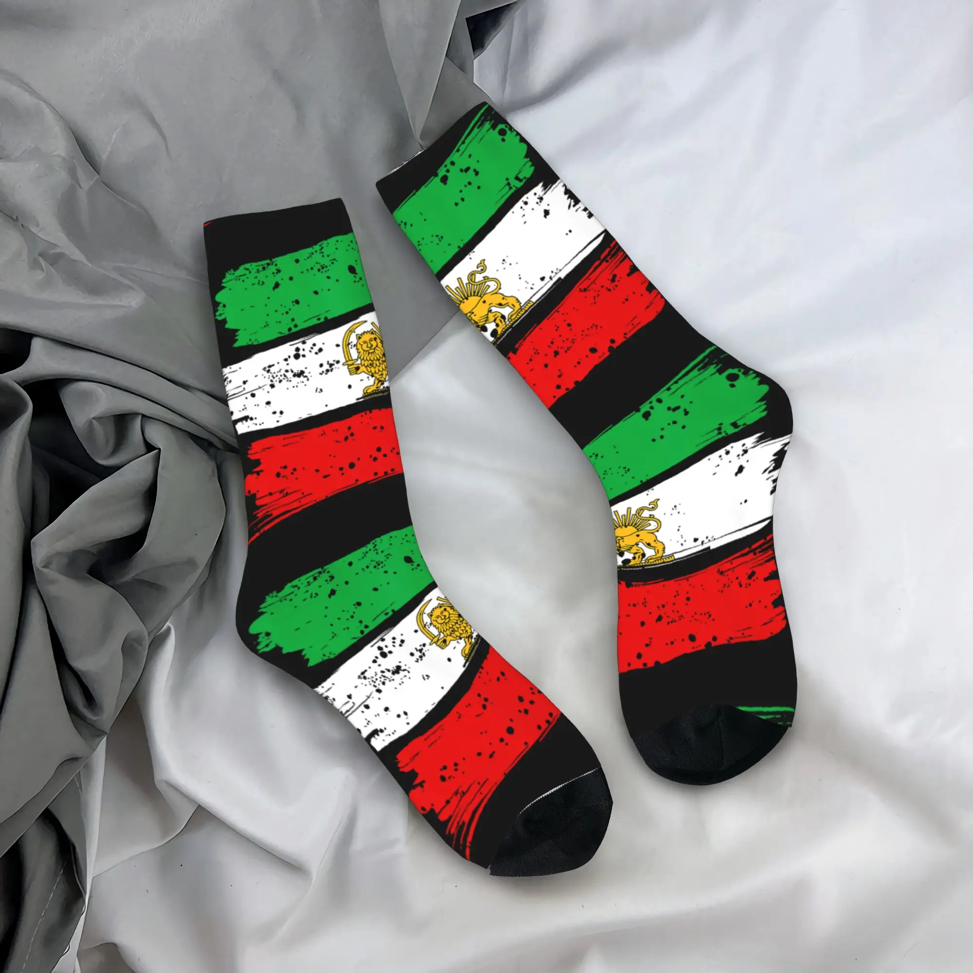 

Iran Persia Socks Printed Stockings Anti Sweat Women Men Socks Soft Autumn Funny Outdoor Sports Socks